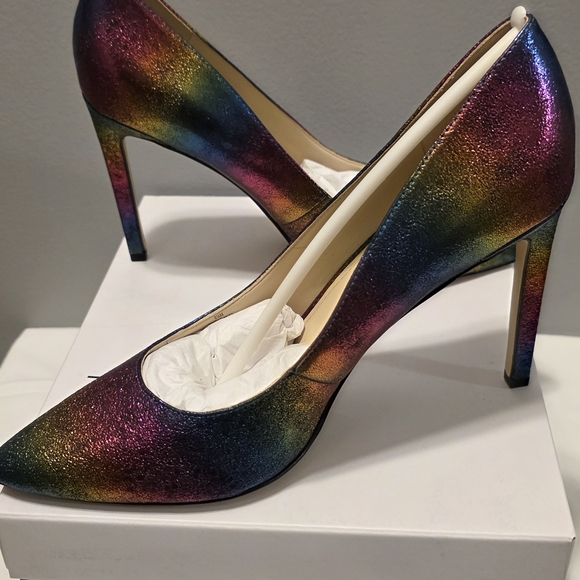 BRAND NEW Nine West Multicolor Tatiana Stilletto Heels - Picture 1 of 7